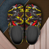 Classic Clogs Caution Tapes Abstraction