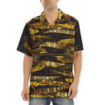 Hawaiian Shirt Yellow Caution Police Tape