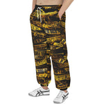 Men's Sweatpants Yellow Caution Police Tape