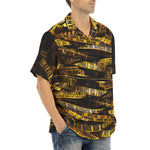Hawaiian Shirt Yellow Caution Police Tape