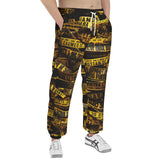 Men's Sweatpants Yellow Caution Police Tape