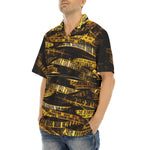 Hawaiian Shirt Yellow Caution Police Tape