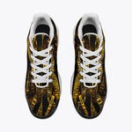 Air Cushion Sneakers Yellow Caution Police Tape