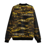 Bomber Jacket Yellow Caution Police Tape