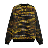 Bomber Jacket Yellow Caution Police Tape