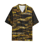 Hawaiian Shirt Yellow Caution Police Tape