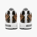 Air Cushion Sneakers Brown Python Snake Scale