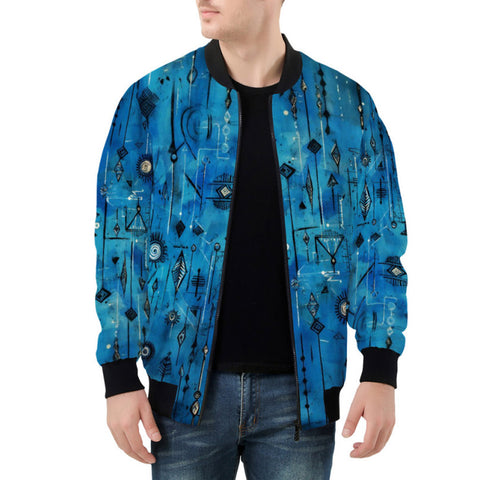 Bomber Jacket Arrows and Symbols
