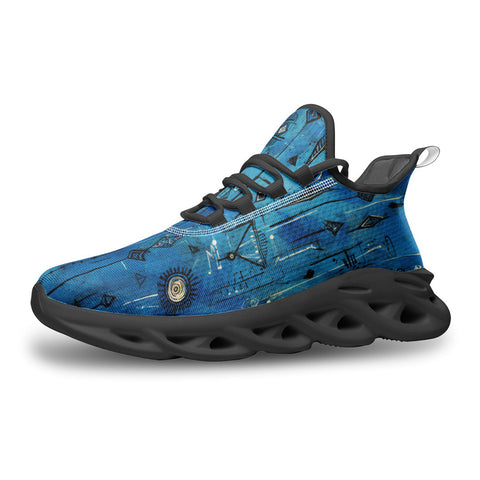Sports Sneakers Arrows and Symbols