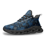 Sports Sneakers Abstract Geometric Symbols
