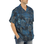 Hawaiian Shirt Abstract Geometric Symbols