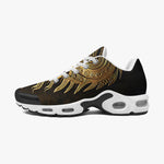 Air Cushion Sneakers Gold Tribal Symbol