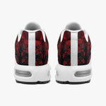 Air Cushion Sneakers Japanese Samurai Skull Art