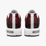 Air Cushion Sneakers Japanese Samurai Skull Art