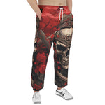 Men's Sweatpants Japanese Samurai Skull Art
