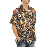 Hawaiian Shirt Various Shapes Romantic Graffiti