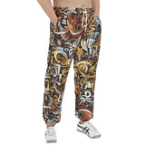Men's Sweatpants Various Shapes Romantic Graffiti