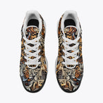 Air Cushion Sneakers Various Shapes Romantic Graffiti