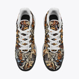 Air Cushion Sneakers Various Shapes Romantic Graffiti