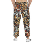 Men's Sweatpants Various Shapes Romantic Graffiti
