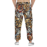 Men's Sweatpants Various Shapes Romantic Graffiti