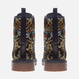 Leather Boots Various Shapes Romantic Graffiti