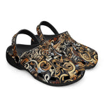 Classic Clogs Various Shapes Romantic Graffiti