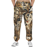 Men's Sweatpants Shapes and Symbols Cubim Style