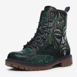 Leather Boots Fantasy Tribal Mask