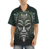 Hawaiian Shirt Fantasy Tribal Mask