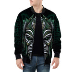 Bomber Jacket Fantasy Tribal Mask
