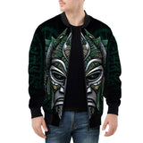 Bomber Jacket Fantasy Tribal Mask