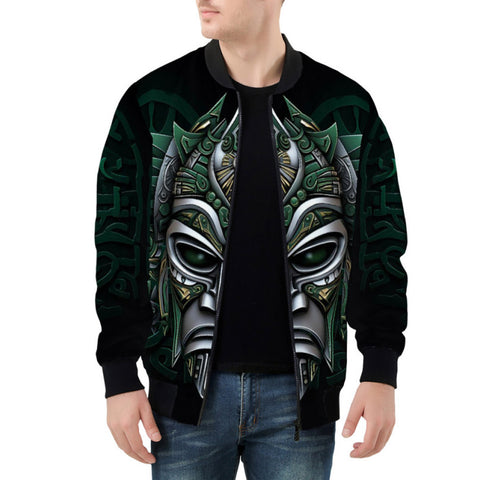 Bomber Jacket Fantasy Tribal Mask