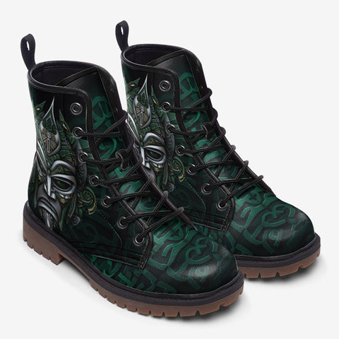 Leather Boots Fantasy Tribal Mask