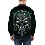 Bomber Jacket Fantasy Tribal Mask