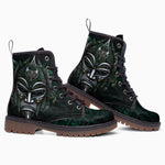 Leather Boots Fantasy Tribal Mask