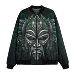 Bomber Jacket Fantasy Tribal Mask