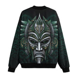 Bomber Jacket Fantasy Tribal Mask