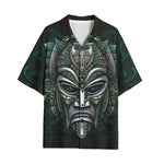 Hawaiian Shirt Fantasy Tribal Mask