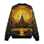 Bomber Jacket Mystical Egyptian Drawing