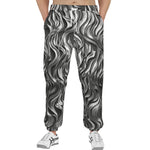 Men's Sweatpants Metal Waves Print