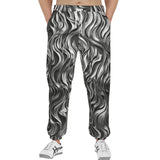 Men's Sweatpants Metal Waves Print