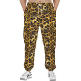 Men's Sweatpants Leopard Fur Pattern
