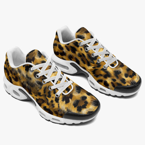 Air Cushion Sneakers Leopard Fur Pattern