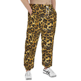 Men's Sweatpants Leopard Fur Pattern