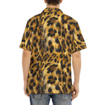 Hawaiian Shirt Leopard Fur Pattern