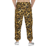 Men's Sweatpants Leopard Fur Pattern