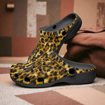 Classic Clogs Leopard Fur Pattern
