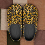 Classic Clogs Leopard Fur Pattern