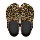 Classic Clogs Leopard Pattern